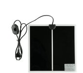 Tapetes Térmicos para Terrarios, Manta Calafatora para Reptiles con Temperatura Ajustable para Tortuga, Serpientes, Lagartos, Geckos (28X28 CM)