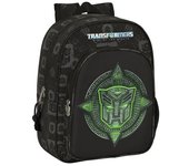 SAFTA MOCHILA INFANTIL ADAPTABLE A CARRO TRANSFORMERS 26x34x11cm