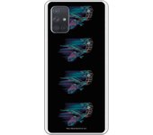 Funda original compatible con Samsung Galaxy A71 - Correcaminos Fondo Negro