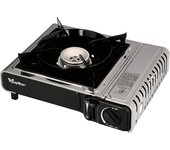 Cocina Gas Inoxidable A Cartucho Con Maletin Papillon