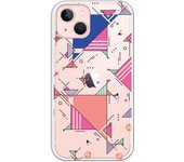 Funda compatible con iPhone 13 - Geometric bluerose