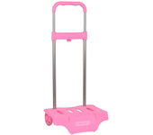 Carro Portamochilas.Rosa Claro 30X23X85 Cm (Safta 641088905)