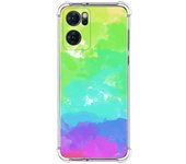 Funda Silicona Antigolpes para Oppo Find X5 Lite 5G diseño Acuarela 03 Dibujos