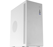 Tacens ORUMX500, Caja Minitorre Slim Micro-ATX + Fuente de Alimentación SFX 500W, Ultra Compacta, Estructura de Acero, Ventilador 80mm, Caja PC Negro o Blanco