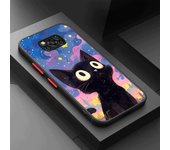 Starry Sky Cat Phone Case for Xiaomi Poco X3 NFC X3 Pro F3 M5 M5s X4Pro 5G X4 GT C40 X5Pro 5G Cover