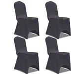 vidaXL Funda de Silla Elástica Comunes Cubierta Protección Tumbona Color Blanco,  Antracita,  Marrón y mas