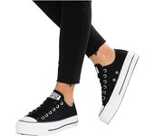 Calzado Sportswear marca Converse modelo 560250C para mujer en color negro/blanco