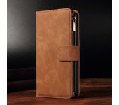 For Samsung Galaxy S23 S22 S21 S20FE S10 S9 S8 Plus Note 20 10 Pro Business Leather Cases Card Slot Zipper Wallet Phone Case