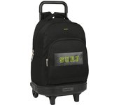 MOCHILA GDE. C/RUEDAS COMPACT EXT.SIMPLE SAFTA "SURF"