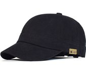 Four Seasons Short Brim Baseball Cap Cotton Men Women Soft Vintage Dad Hat Adjustable Trucker Style Low Profile Caps