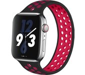 Solo Loop for Apple Watch Band 45mm 44mm 40mm 41mm 49mm 38mm 42mm Elastic Silicone bracelet iWatch Series 9 8 7 Ultra 2 SE Strap