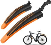 Juego de guardabarros para bicicleta, ajustable, universal, para bicicleta de carretera, delantero y trasero, accesorios para guardabarros de bicicleta de montaña