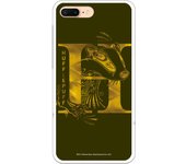 Funda original compatible con iPhone 7 Plus o iPhone 8 Plus con un diseño de Harry Potter Hafflepuff