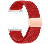 Magnetic Loop for Xiaomi Redmi Watch 4 Strap Adjustable Braided Sport Nylon Replacement belt correa bracelet Miband 8 pro band