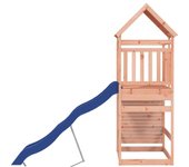 vidaXL Parque infantil de exterior madera maciza Douglas