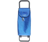GARMOL - Carro de la Compra Plegable - 55 litros - Carro de la Compra 4 Ruedas Gran Capacidad Abatible - Carrito Compra Plegable - Color AZUL - AZULINA  - GRAN RESISTENCIA -  Carro de la Compra 4 Ruedas Gran Capacidad Abatible