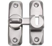 Sliding Door Latch Sliding Door Lock Buckle Hasp Door Bolt Anti-theft Buckle Free Punching Door Buckle