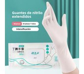 30/60/120 Pcs Disposable Nitrile ​Glove Thick Extended Household Cleaning Sterile Hand Protection Kitchen Food Safety