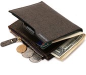 New fashion Card Holder Wallets Men Brand Blue Magic Pu Leather Slim Mini Wallet Small Money Bag Male Purses 2023 Coin Purse