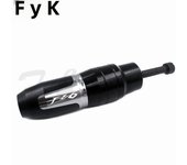 Per YAMAHA FZ6 FAZER FZ6R FZ8 FZ1 FAZER accessori moto telaio CNC Crash pad cursori di scarico protezione anticaduta