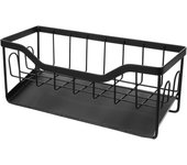 Caja de almacenamiento para fregadero, escurridor de esponjas, escurridor de esponjas, Organizador de Paños de Cocina