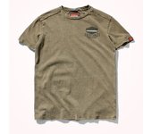 Summer New Short-Sleeved T-shirt Men 's Fashionable Mid-Length round Neck Pure Cotton Tops