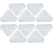 2024 Upgraded H2OX5 Microfiber Steam Mop Pad Replacement - Compatible with H2O H20 Steam Mop X5 - Washable and Reusable - 10 Pack