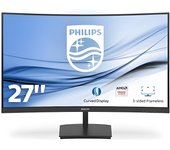 Philips 271E1SCA/00 -Monitor de 27" Full HD (1920x1080, VA, 16:9, DSUB, HDMI, 75Hz, 4ms, Low Blue Mode, FlickerFree), negro