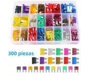 100/300 Pcs Car Fuse Assortment Kit 150 Blade Standard Auto Fuse and 150 Mini Car Fuse with Fuse Puller for RV Camper Boat Truck