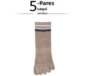 5 Pairs Men Toe Socks Separate Fingers Sports Low Cut Ankle Socks High Quality Cotton Five Finger Socks Student Four Seasons