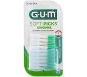 Gum Soft-Picks Cepillos Interdentales Original Medio 40 Palillos