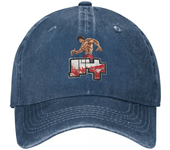Vintage Washed Japanese Anime Baki Hanma Baseball Cap Men Women Hat Snapback Manga Casquette