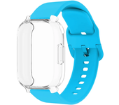 22mm Silicone Strap With Case For Xiaomi Redmi Watch 5 Active Lite Smart Watch Wrist Band And Case For Redmi Watch 5 Active Lite