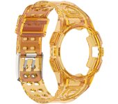 Transparent Case Cover+Strap for Samsung Galaxy Watch 4 Classic 46mm TPU correa sport bracelet Galaxy watch 6 5 4 44mm 40mm band