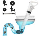 Toilet Plunger, Drain Cleaner, Powerful Electric Air Drain Blaster High Pressure Cleaner Pump Toilet Dredge Clog Remover For Kitchen, Bathroom, Shower