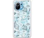 Funda compatible con Xiaomi Mi 11 - Patron conchas