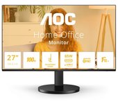 Aoc b3 monitor 27” led ips fullhd 1080p 100hz - respuesta 1ms - angulo de vision 178° - altavoces incorporados - usb-c, hdmi, audio - montaje vesa 100x100