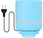 Bomba de Aire Eléctrica, Bomba Vacio Bolsas Ropa, Portátil 220V 25W 4kPa para Ropa, Edredones, Juguetes - Azul 1 Unidad, Compacta y Ahorra Espacio en el Hogar