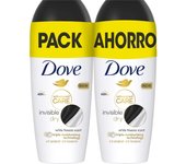 Dove Desodorante Roll On Invisible Dry Advanced Care Antitranspirante de 50ml - Pack de 2