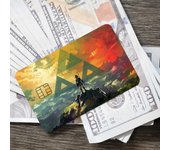The L-Legend of Z-Zelda Game Decorative Small Waterproof Chip 4PCS Card Sticker New Anti-Scratch