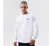Sudadera Nike Sportswear Club Fleece Blanco Hoodie Bv2662-100