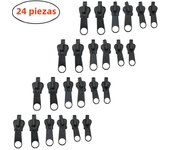 6pcs Instant Zipper Universal Instant Fix Repair Kit Replacement Zip Slider Teeth Multifunctional Clothing Replacement Zipper