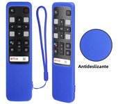 RC802V FNR1 Voice Remote Control Cases Fit for TCL Android 4K Smart TV 49P30FS 65P8S 55C715 49S6800 43S434 Protective Cover