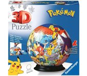 Ravensburger Puzzle 3D Pokémon 73 Piezas Licencia Oficial Diámetro 13 Cm