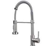 Grifo de cocina negro mate, mezclador montado en cubierta, rotación de 360 grados, rociador de corriente, boquilla, fregadero de cocina, grifos fríos y calientes