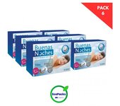 Eladiet Ecopack 6 Buenas Noches 60 Comp - Suplemento Natural Relajante - Hierbas Medicinales