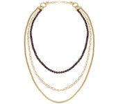 BREIL Colección KALEIDO, Collar Mujer en Acero Coloreado, Ideas de Regalos para Mujer