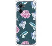 Funda Silicona Antigolpes para Xiaomi Redmi 10 5G diseño Flores 10 Dibujos