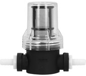 Filter en línea para cerveza Casera, colador de cerveza de Malla 80 y 150 Micras, Filter en T de plástico para Elaboración Casera