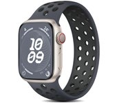 Solo Loop for Apple Watch Band 45mm 44mm 40mm 41mm 49mm 38mm 42mm Elastic Silicone bracelet iWatch Series 9 8 7 Ultra 2 SE Strap